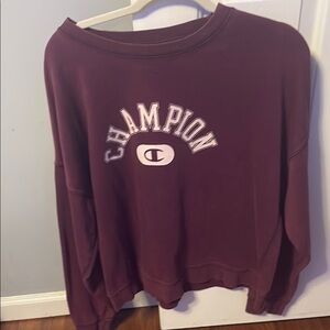 Champion Women's Maroon Sweater